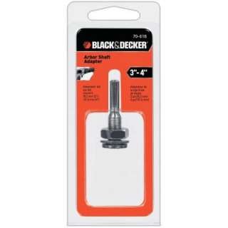 BLACK & DECKER 3   4 In. Arbor Shaft Adaptor 70 618  