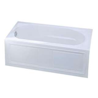 KOHLERDevonshire 5 ft. Left Hand Drain Acrylic Soaking Tub in White