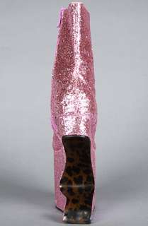 Sole Boutique The Chablis Shoe in Pink Glitter  Karmaloop 