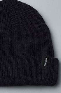 Brixton The Heist Beanie in Navy  Karmaloop   Global Concrete 