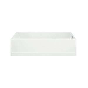 Sterling Plumbing Advantage 5 ft. Bath with Right Hand Drain in White 