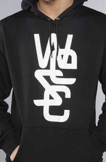 WeSC The Overlay Hoody in Black  Karmaloop   Global Concrete 