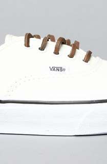 Vans Footwear The Authentic CA Sneaker in White  Karmaloop 