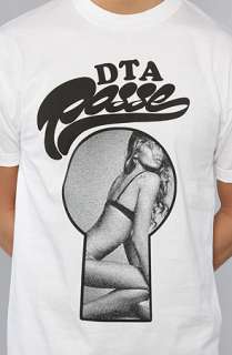 DTA The Keyhole Tee in White  Karmaloop   Global Concrete Culture