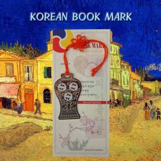 KOREAN TRADITIONAL BOOKMARK / KOREAN BEAUTY 10 (Pottery Shape)  