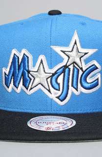 Mitchell & Ness The NBA Wool Snapback Hat in Blue Black  Karmaloop 