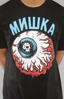 Mishka The Lamour Keep Watch Tee in Black  Karmaloop   Global 