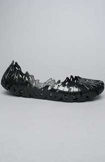 Melissa Shoes The Melissa Campana Costela De Adao Shoe in Black 