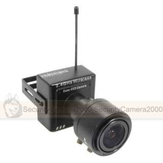 4GHz 4CH Wireless SONY CCD Mini Security Camera 3.5 8mm Lens  