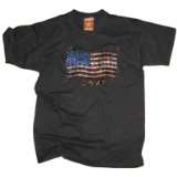  T Shirt USA Flag Retro vintage Style, Gr. S bis 5XL 