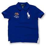 RALPH LAUREN Sweden Crossed Flags Country polo shirt 2 7 years
