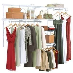 Rubbermaid Closet Organizer Wardrobe Storage System  