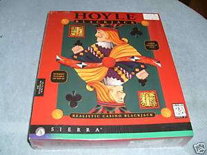 HOYLE BLACKJACK   WINDOWS 3.1 / 95   PC   SIERRA   NEW  