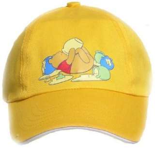 Disney s Winnie Pooh Cap Kappe gelb Gr. 54  Bekleidung
