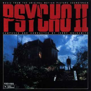 PSYCHO II Jerry Goldsmith Soundtrack (CD Cover)