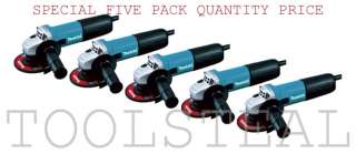 Makita 9557NB 4 1/2 Angle Grinder 5 PACK w/Warranty  