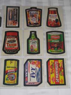 1974 Topps WACKY PACKAGES 9th Series 9 COMPLETE Set 29/29  