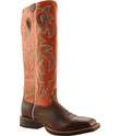 Twisted X Boots MBK0020   Brown Glazed Pebble/Orange (Mens)