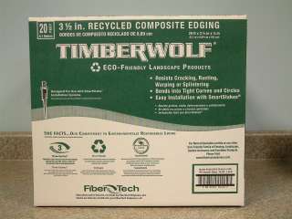 Timberwolf/Smart Edge Lawn Edging Green 80 Feet Total  