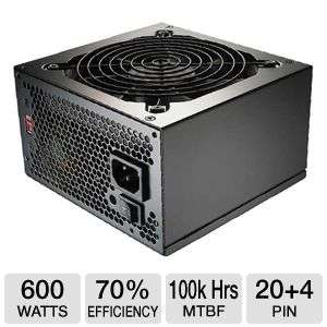 Cooler Master eXtreme Power Plus 600 Watt ATX Power Supply at 