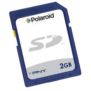 Polaroid P SD2GB FS/POL SD Flash Memory Card   2GB 