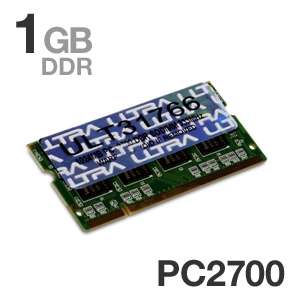 Ultra 1024MB PC2700 DDR 333MHz SODIMM Laptop Memory 