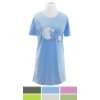 Damen Nachthemd im Streifendesign creme/lila/rosa 30300  