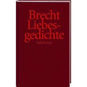 Liebesgedichte.  Bertolt Brecht Bücher