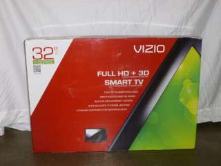 NEW Vizio E3D320VX 32 THEATER 3D LCD HDTV WITH VIZIO INTERNET APPS 