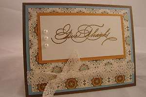 Stampin Up Give Thanks with Envelope  