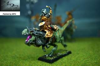 ZDE02 Gamezone MPG Painted Dark Elves Dark Knights on Predator  
