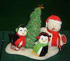 hallmark 2006 snowman penquins dancing w tag super expedited shipping