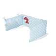 Pinolino 650969 2   Nestchen für Kinderbetten, Glückspilz hellblau 