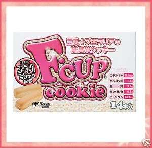 NEWF Cup Cookies NEO BREAST UP, 14 Pcs (Soy Milk)  