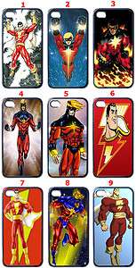 Superheroes Captain Marvel iPhone 4 iPhone 4S Case (Back Cover Only 
