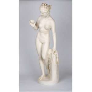Figur Venus mit Apfel von Canova creme  Küche & Haushalt