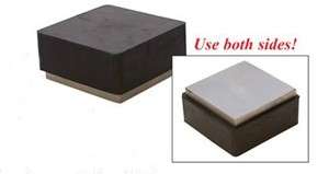 RUBBER AND STEEL BENCH BLOCK  