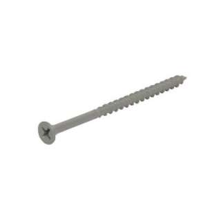   Polymer Coated Steel Bugle Head Phillips Exterior Screws 1 lb. Pack