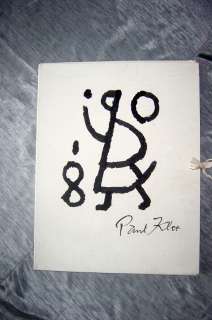 Album Paul Klee mit 12 Faksimile Aquarellen Exempl. 356  