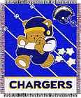 san diego chargers blanket  