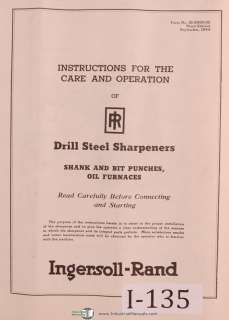 Ingersoll Rand 30, T Series Compressor Operators Manual  