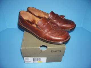 Born Womens Derica Loafer Size 10 Brown  