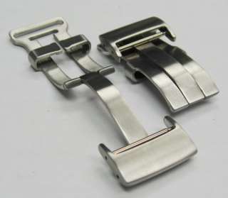 DEPLOYMENT CLASP FOR BREITLING WATCH 20/22 BUCKLE #4 BRUSHED  