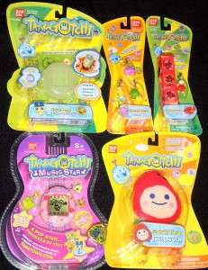 Music Star Pink Lullaby V6 Tamagotchi Lot Pouch Leash++  