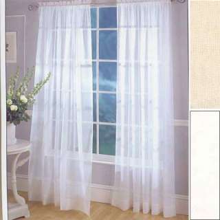 Monte Carlo Sheer Voile Super Wide Tailored Pair  