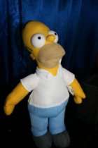Simpsonspedia   Homer Simpson von den Simpsons als Stoff Figur Puppe