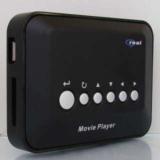 Digital Movie Player Multimedia Min Remote For TV Black  