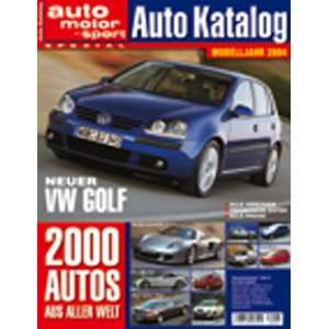 Auto Katalog, Nr.47  Modelljahr 2004  Bücher