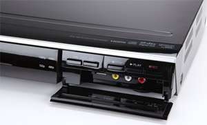 TOSHIBA DR430 1080p UPCONVERTING DVD PLAYER/RECORDER V CHIP/USB/ 