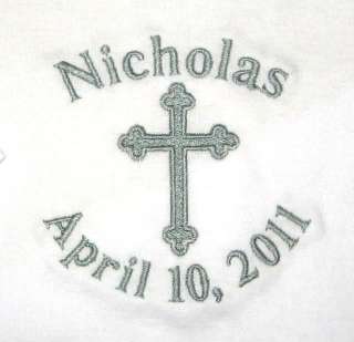 Personalized Boy Girl Baptism CHRISTENING OUTFIT T Shirt Onesie Pants 
